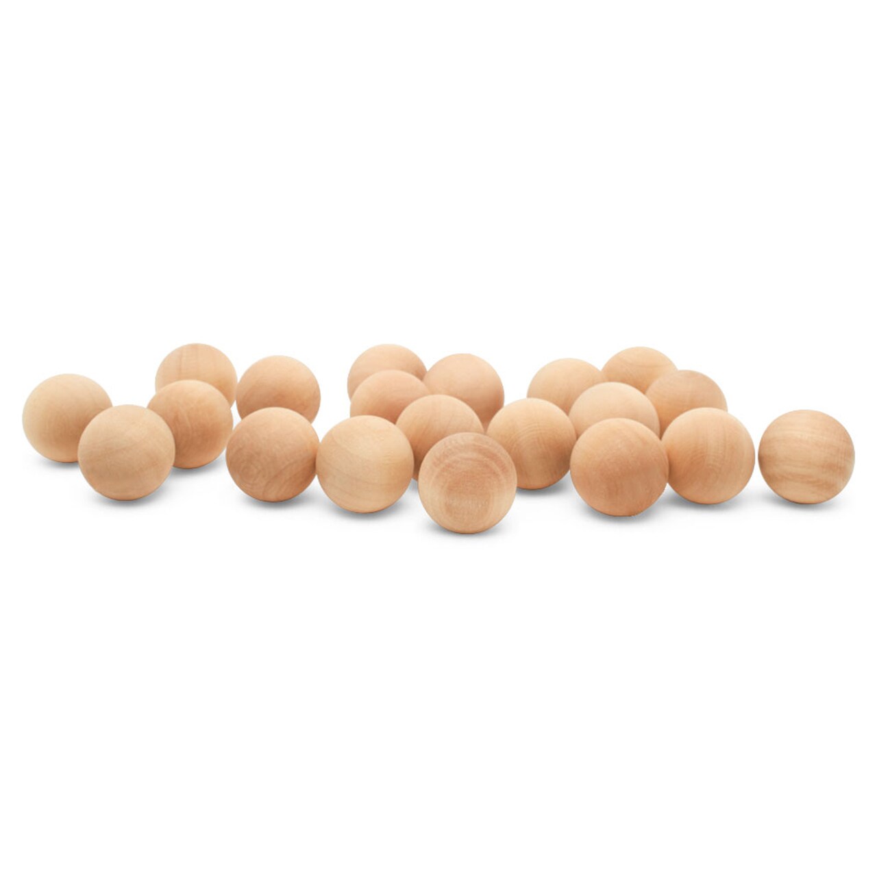 Wooden Balls, Assorted Unfinished, Round, Birch Hardwood Craft Balls | Woodpeckers